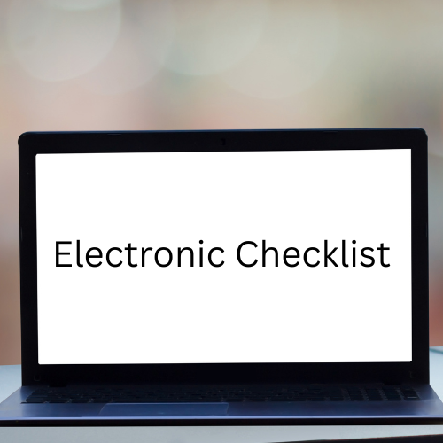 Electronic Checklist (Evaluation)